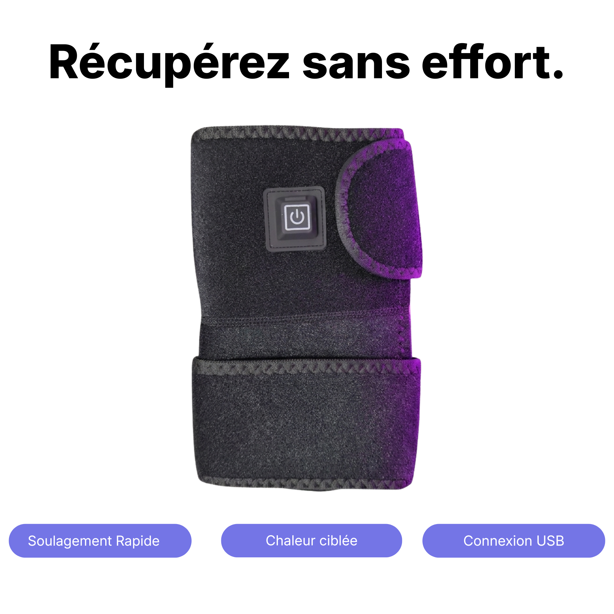 Genouillère Thermique — Récupération Active